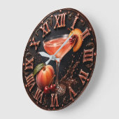 Peach Bellini Cocktail Bar Decor Grote Klok (Hoek)