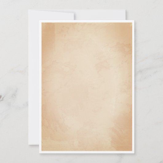 Peach Bloemen Foto Verjaardag Bash Party Uitnodige Kaart (Achterkant)