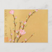 Peach Blossom Briefkaart (Voorkant)
