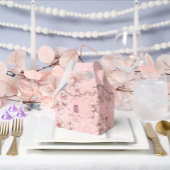 Peach Blossom Double Happiness Chinese bruiloft Bedankdoosjes