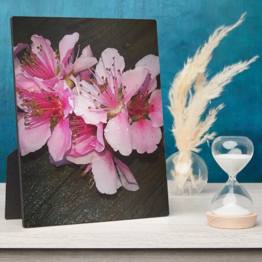 Peach Blossom Fotoplaat (Zijkant)