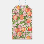 Peach Blossom Gift Labels Cadeaulabel (Achterkant)