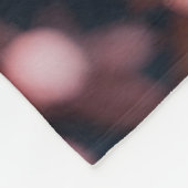 Peach Blossom Kaleidoscope Fleece Deken (Hoek)