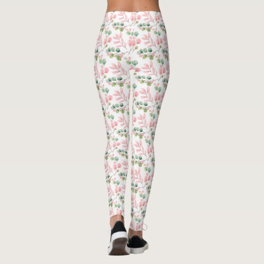 Peach Blossom Leggings (Achterkant)