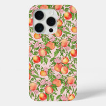 Peach Blossom Waterverf telefoonhoesje