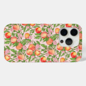 Peach Blossom Waterverf telefoonhoesje Case-Mate iPhone Case (Achterkant (horizontaal))