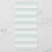 Peach Blossom Wedding Menu Kaart (Achterkant)