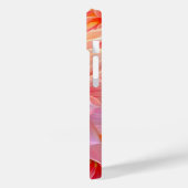 Peach Blush Dahlia Blossom Case-Mate iPhone Case (Achterkant / Links)