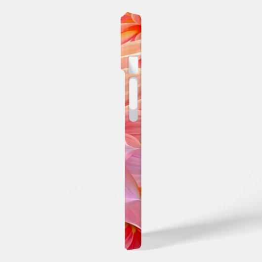 Peach Blush Dahlia Blossom Case-Mate iPhone Case (Achterkant / Links)