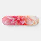 Peach Blush Dahlia Blossom Persoonlijk Skateboard (Horizontaal)