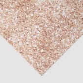 Peach Blush Gold Glitter Tissuepapier (Detail)