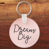 Peach Blush Gold Inspirerend geweldig Sleutelhanger (Achterkant)