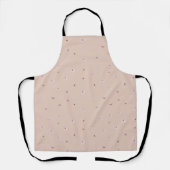 Peach Blush Japanese Cherry Blossom Floral Pattern Schort (Voorkant)