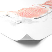 Peach Blush Lingerie Bridal Shower Welcome Poster (Hoek)