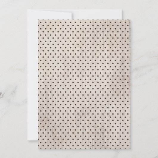 Peach & Blush Pumpkin Baby shower Invitation Chic Kaart (Achterkant)