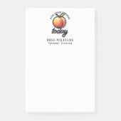 Peach Booty Kick Sommige Serieuze Maar Vandaag Gem Post-it® Notes (Voorkant)