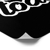 Peach Booty Kick Sommige Serieuze Maar Vandaag Gem Poster (Hoek)