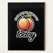 Peach Booty Kick vandaag serieus kont Motivatie Planner (Achterkant)