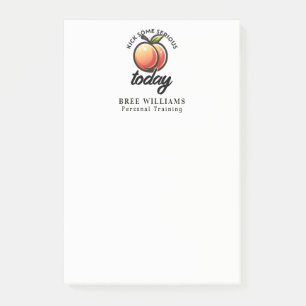 Peach Booty Scoor vandaag echt je zin Motivatie Post-it® Notes