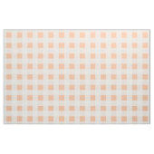 Peach Buffalo Check Patroon Stof (Yard (91,4 cm))
