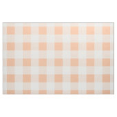 Peach Buffalo Check Patroon Stof (Fat Quarter)