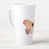Peach Butterfly inspirerend quote Latte Mok (Linkerhoek)