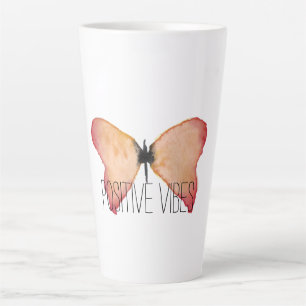 Peach Butterfly inspirerend quote Latte Mok