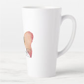 Peach Butterfly inspirerend quote Latte Mok (Rechts)