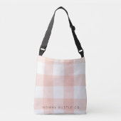 Peach Canvas tas - Over the Shoulder Mama Hustle C (Voorkant)