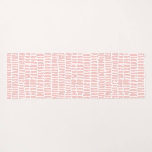 Peach cobbles yogamat (Achterkant (horizontaal))