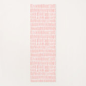 Peach cobbles yogamat (Voorkant)