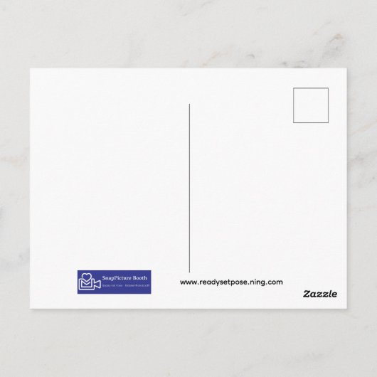 PEACH  COLORED FLOWERS #2 BRIEFKAART (Achterkant)