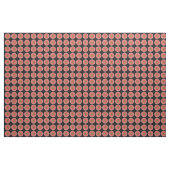 Peach Coral Gerbera Daisy Fabric Stof (Yard (91,4 cm))