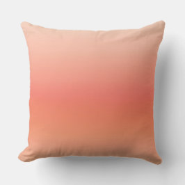 Peach & Coral Gradient AI-illustraties Kussen