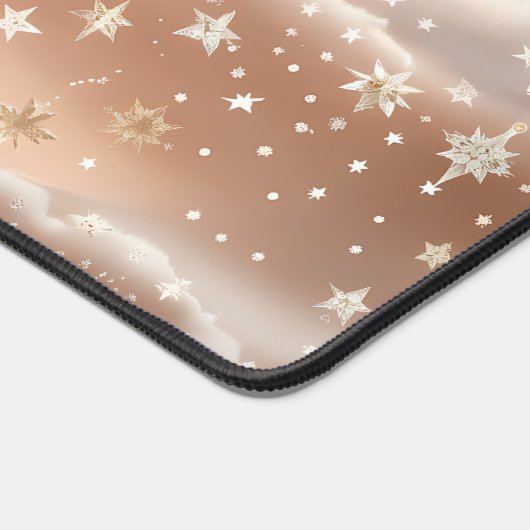 Peach Cream Celestial Moon Phases Warm Bureaumat (Hoek)