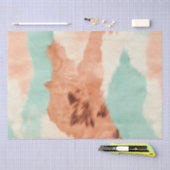 Peach Cream Mint Cowgirl Koeienhuid Tissuepapier (Craft)