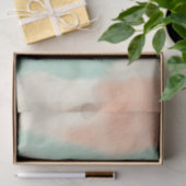 Peach Cream Mint Cowgirl Koeienhuid Tissuepapier (Geschenk)