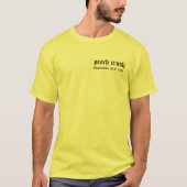 Peach Crush borzoi t-shirt (Voorkant)
