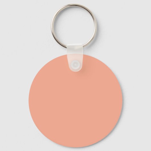 Peach Custom Name Motivational Quote   Sleutelhanger (Achterkant)