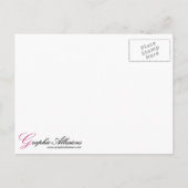 Peach Damask Wedding Save the Date Aankondigingskaart (Achterkant)