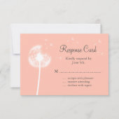 Peach Dandelion RSVP (Voorkant)