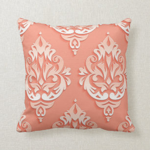 Peach Design Designer Pillow Kussen