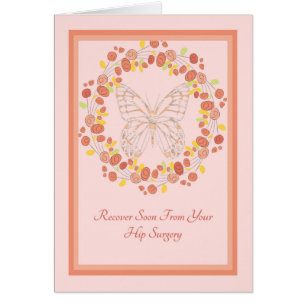 Peach Designer Kaart voor Hip Chirgery
