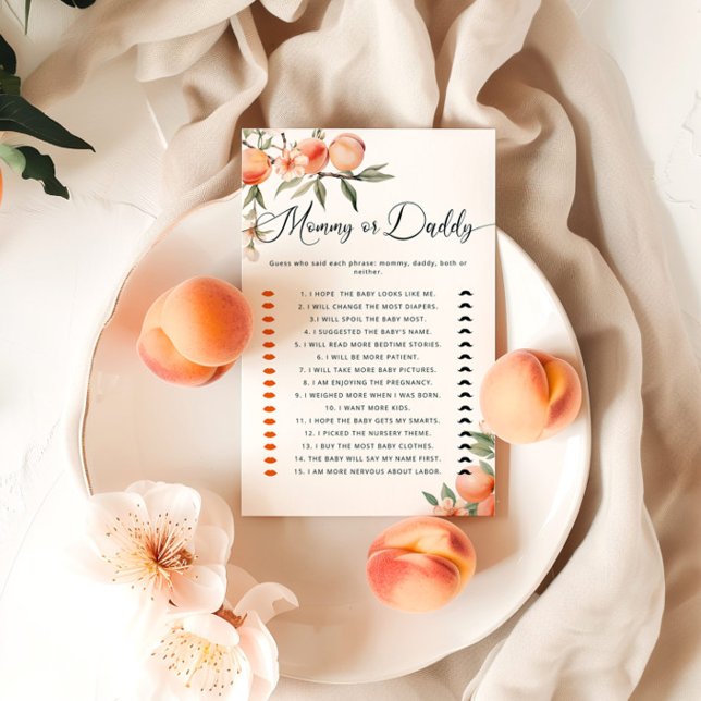 Peach die zei het mama of papa spel (Creator heeft geüpload)