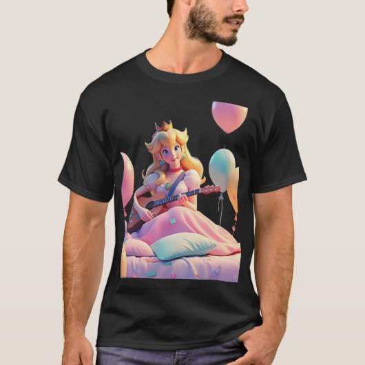 Peach Dreams – Clairo-geïnspireerd Lofi Album T-sh T-shirt (Voorkant)