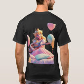 Peach Dreams – Clairo-geïnspireerd Lofi Album T-sh T-shirt (Achterkant)