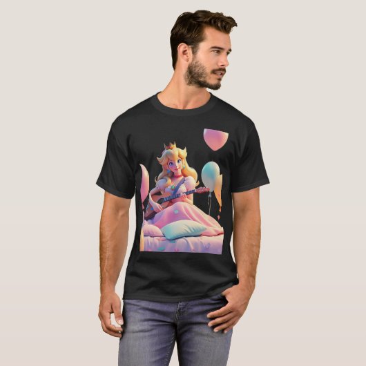 Peach Dreams – Clairo-geïnspireerd Lofi Album T-sh T-shirt (Voorkant volledig)