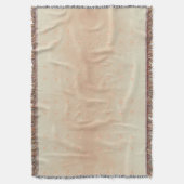 Peach elegant floral butterfly pattern deken (Voorkant Verticaal)