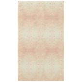 Peach elegant floral butterfly pattern tablecloth  tafelkleed (Voorkant)