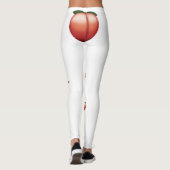 Peach Emoji Leggings (Achterkant)